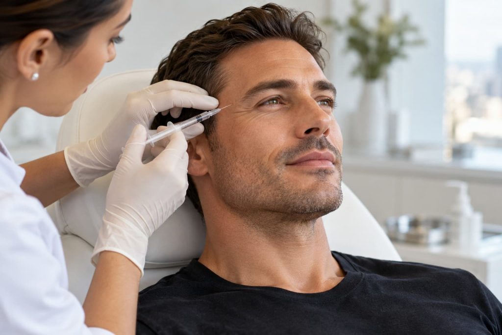 Botox para hombres